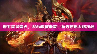 携手号易号卡,共创辉煌未来—优秀团队共铸佳绩