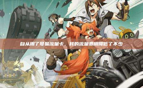 自从用了号易流量卡,我的流量费用降低了不少