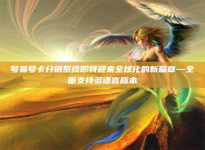 号易号卡分销系统即将迎来全球化的新篇章—全面支持多语言版本