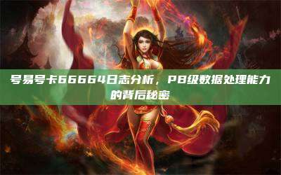 号易号卡66664日志分析，PB级数据处理能力的背后秘密