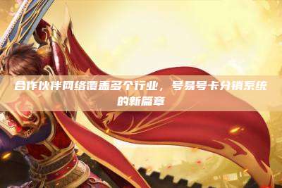合作伙伴网络覆盖多个行业,号易号卡分销系统的新篇章