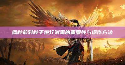 播种前对种子进行消毒的重要性与操作方法