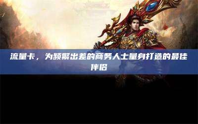 流量卡,为频繁出差的商务人士量身打造的最佳伴侣
