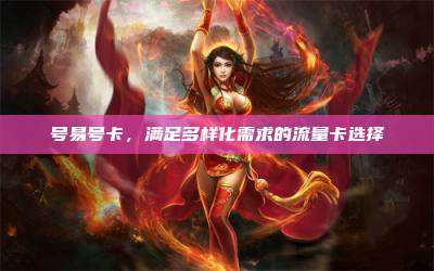 号易号卡,满足多样化需求的流量卡选择