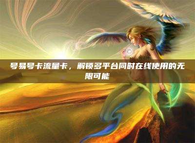 号易号卡流量卡，解锁多平台同时在线使用的无限可能