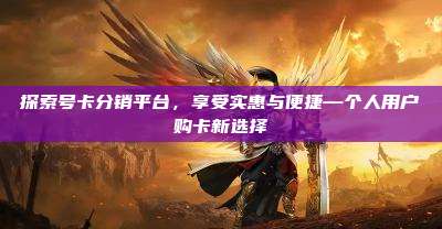 探索号卡分销平台，享受实惠与便捷—个人用户购卡新选择