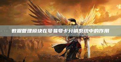 数据管理模块在号易号卡分销系统中的作用