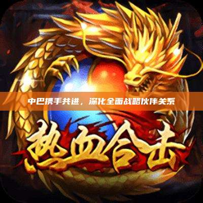 中巴携手共进,深化全面战略伙伴关系