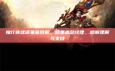 独行侠球迷集体致歉,哈里森总经理,感谢理解与支持