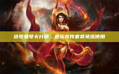 选号易号卡分销,音乐软件套餐免流使用