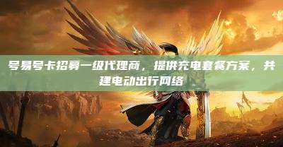 号易号卡招募一级代理商,提供充电套餐方案,共建电动出行网络