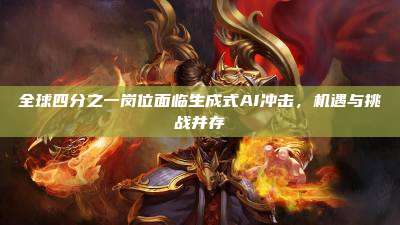 全球四分之一岗位面临生成式AI冲击,机遇与挑战并存