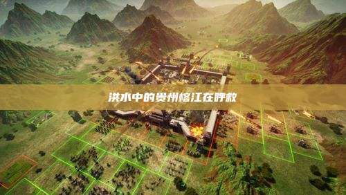 洪水中的贵州榕江在呼救