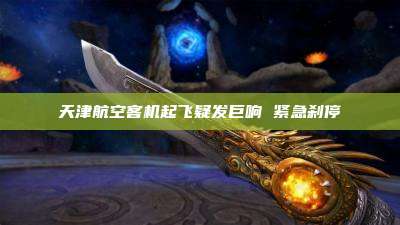 天津航空客机起飞疑发巨响 紧急刹停