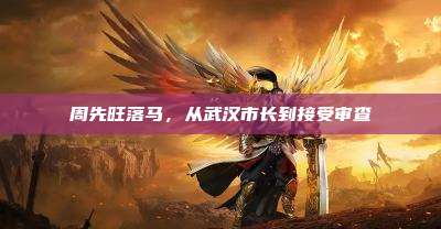 周先旺落马,从武汉市长到接受审查