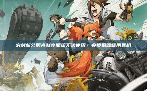 农村新公厕光鲜亮丽却无法使用?央视揭露背后真相