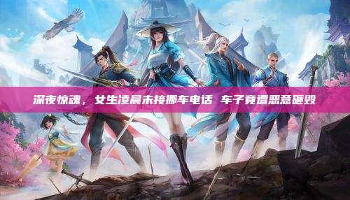 深夜惊魂,女生凌晨未接挪车电话 车子竟遭恶意砸毁