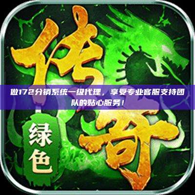 做172分销系统一级代理,享受专业客服支持团队的贴心服务!