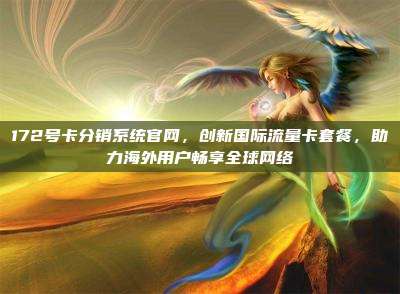 172号卡分销系统官网,创新国际流量卡套餐,助力海外用户畅享全球网络
