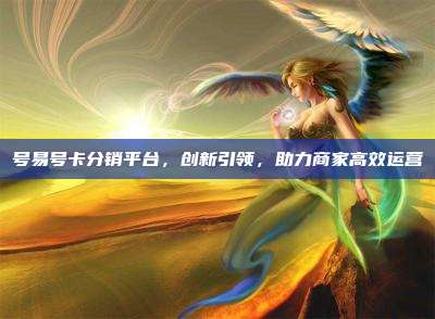 号易号卡分销平台，创新引领，助力商家高效运营